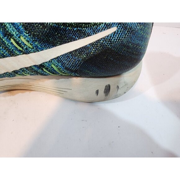 Nike LunarEpic Flyknit “Poison Green” Running Shoes Mens Size 15 818676-003 - Picture 5 of 16